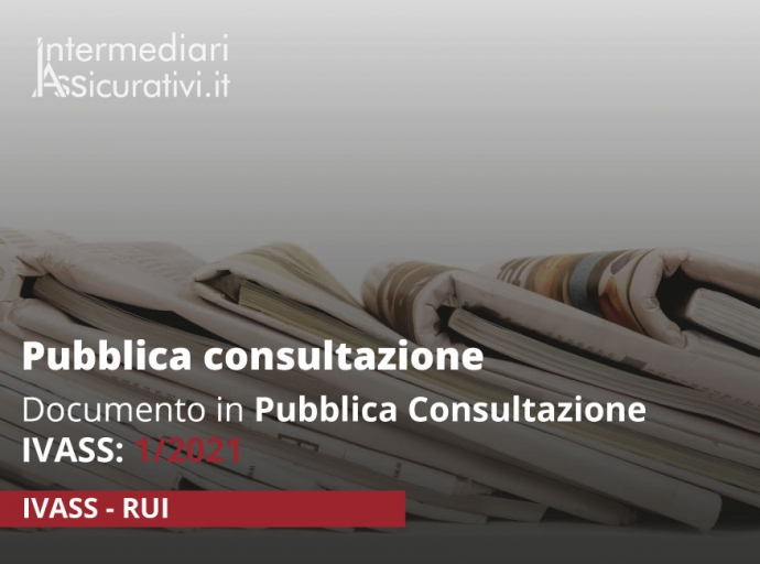 Documento in pubblica consultazione n.01/2021